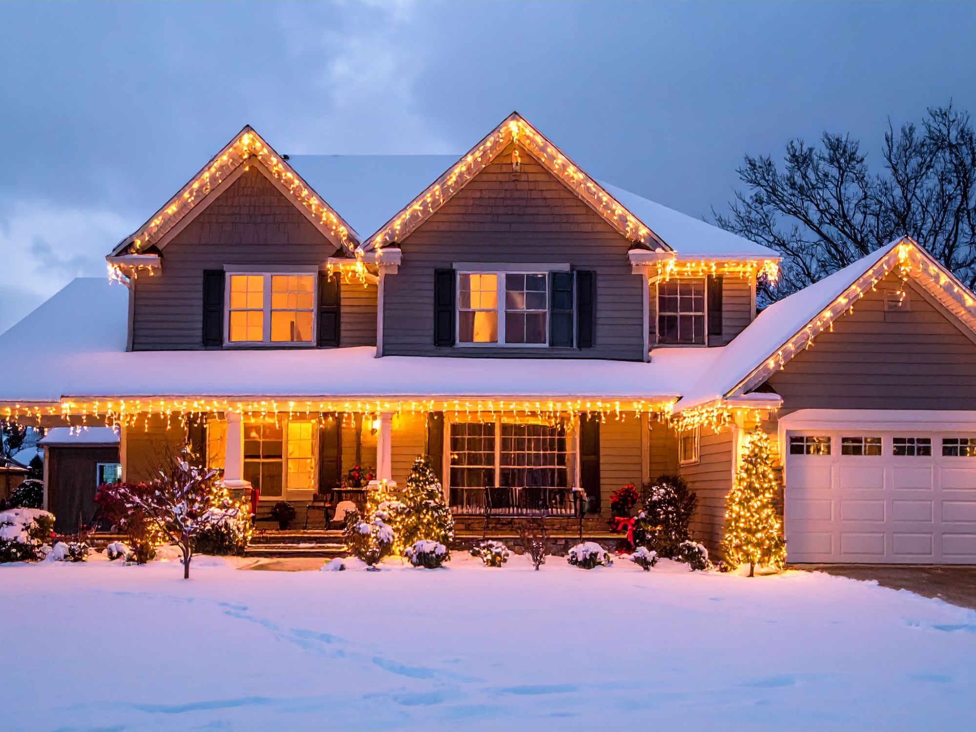 Christmas Light Installation